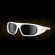 Prizm Black Lenses, Pearl White Frame