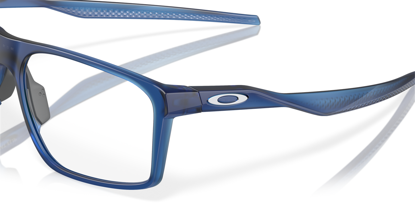 [Matte Transparent Blue Frame]