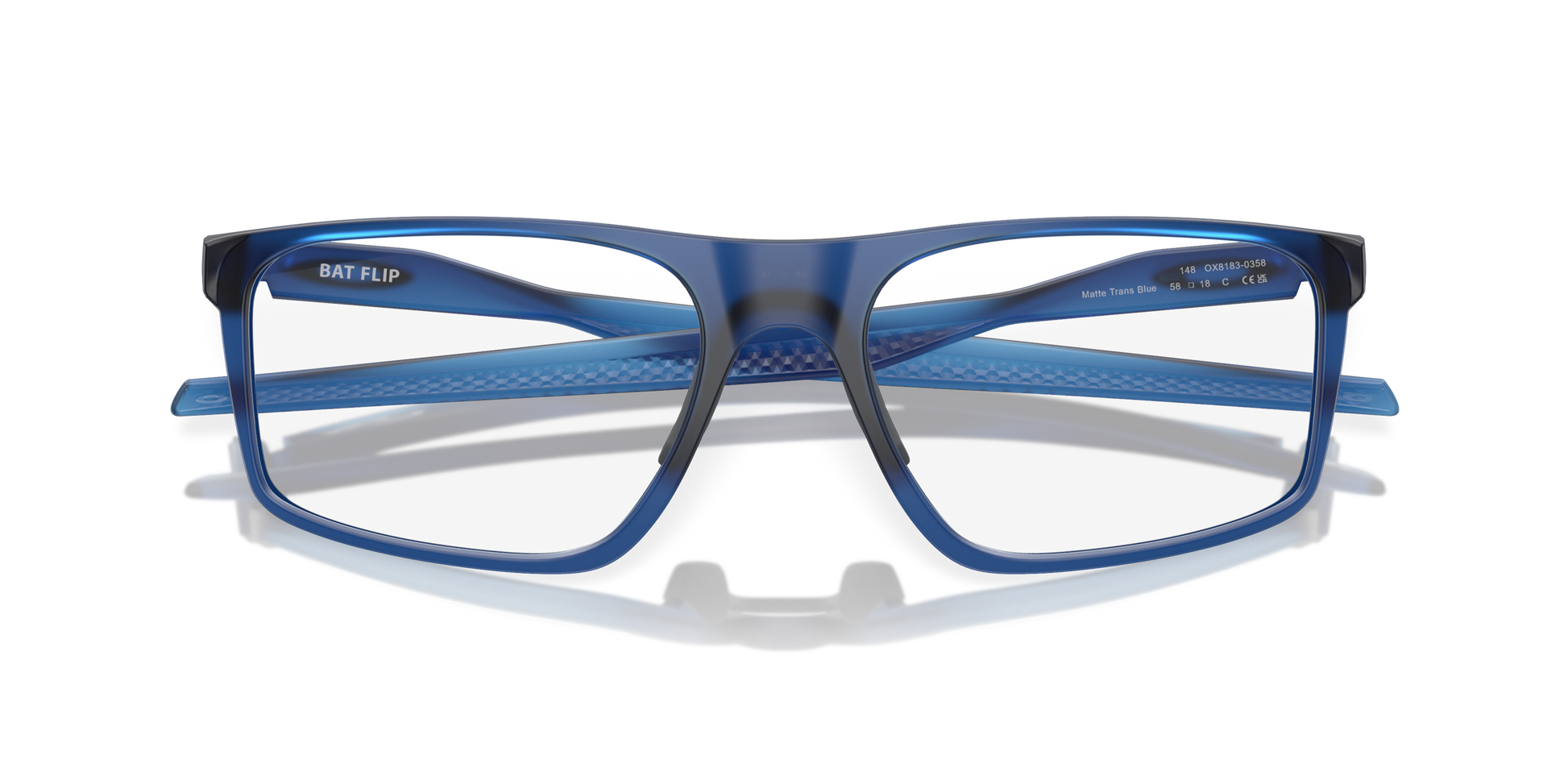 [Matte Transparent Blue Frame]