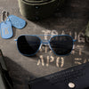 [Patriot Blue & Non-Polarized American Gray Glass Lens]