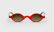 02 - Red Crystal Front with Grey Marble Temples