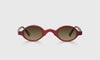 [03 - Matte Red Front and Red with Black-Flecked Temples]