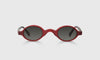 [03 - Matte Red Front and Red with Black-Flecked Temples]