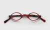 [03 - Matte Red Front and Red with Black-Flecked Temples]