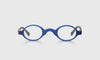 [09 - Matte Blue Front and Blue with Brown Horn Temples]