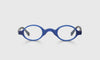 [09 - Matte Blue Front and Blue with Brown Horn Temples]