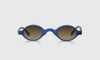 [09 - Matte Blue Front and Blue with Brown Horn Temples]