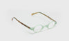 [12 - Milky Green Front with Brown and Green Chop Temples]