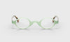 [12 - Milky Green Front with Brown and Green Chop Temples]