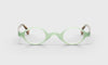 [12 - Milky Green Front with Brown and Green Chop Temples]