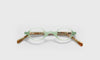 [12 - Milky Green Front with Brown and Green Chop Temples]