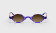 15 - Purple Crystal Front with Pink and Purple Multicolor Temples