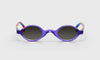 [15 - Purple Crystal Front with Pink and Purple Multicolor Temples]