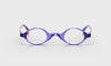 [15 - Purple Crystal Front with Pink and Purple Multicolor Temples]