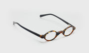 19 -  Matte Tortoise Front with Black Temples