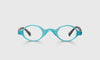 [60 - Turquoise Front and Black with Crystal Fishnet Temples]