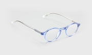 15 - Light Blue Crystal Front with Crystal Temples