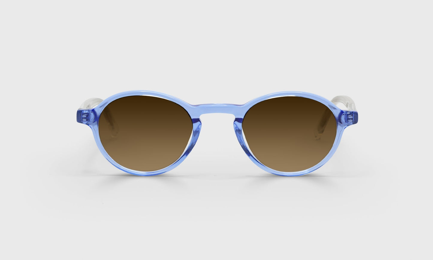 [15 - Light Blue Crystal Front with Crystal Temples]