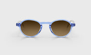 15 - Light Blue Crystal Front with Crystal Temples