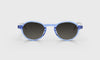 [15 - Light Blue Crystal Front with Crystal Temples]