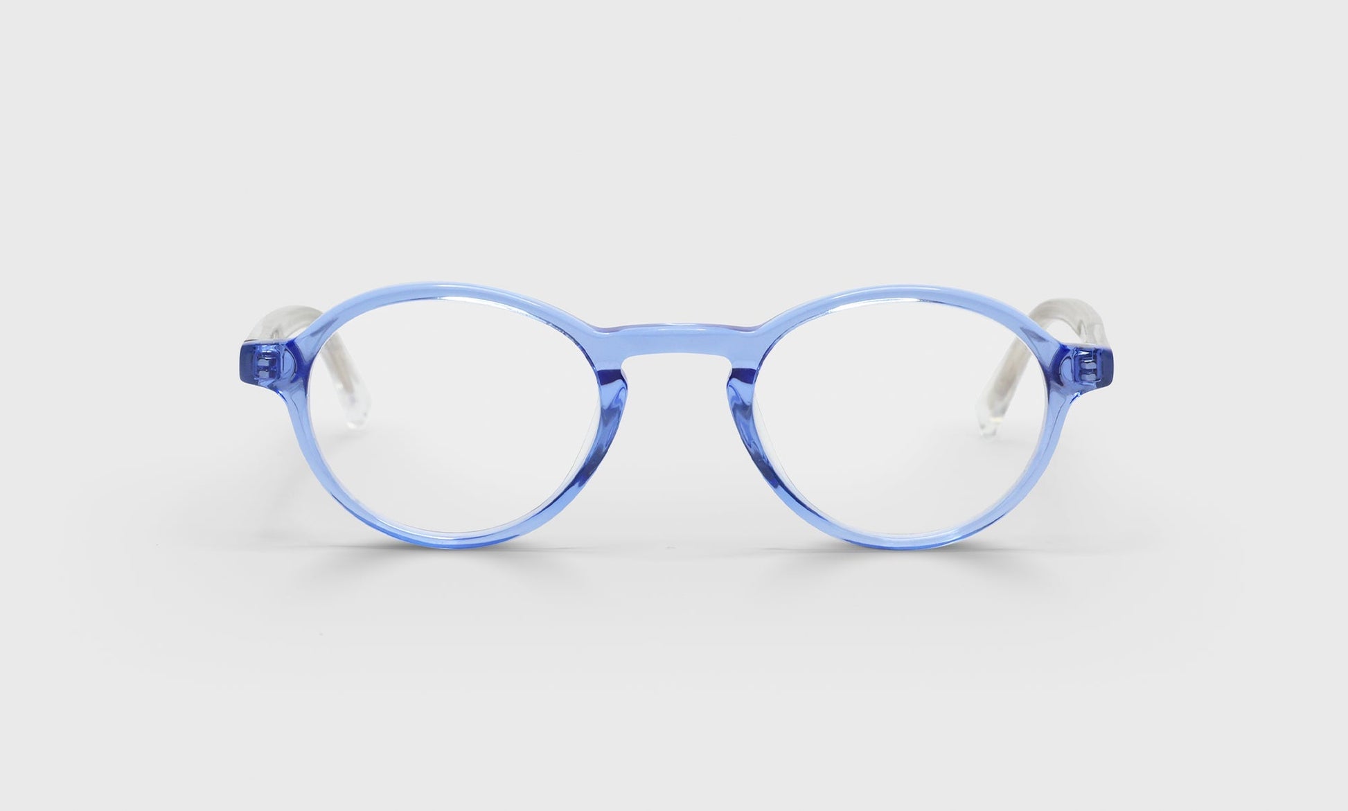 [15 - Light Blue Crystal Front with Crystal Temples]
