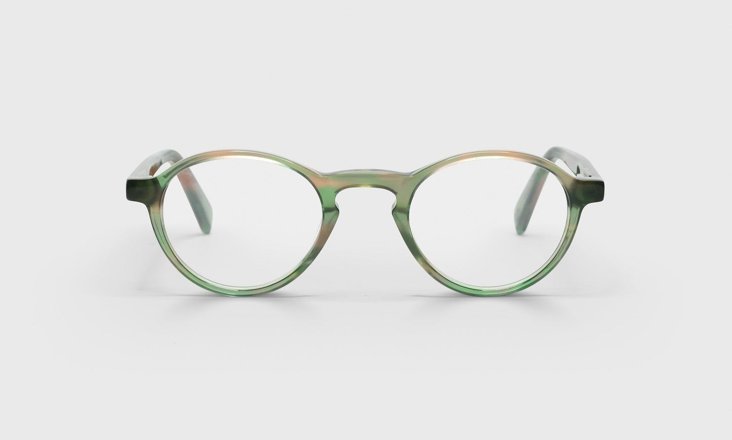 [17 - Olive Green Demi Front and Temples]