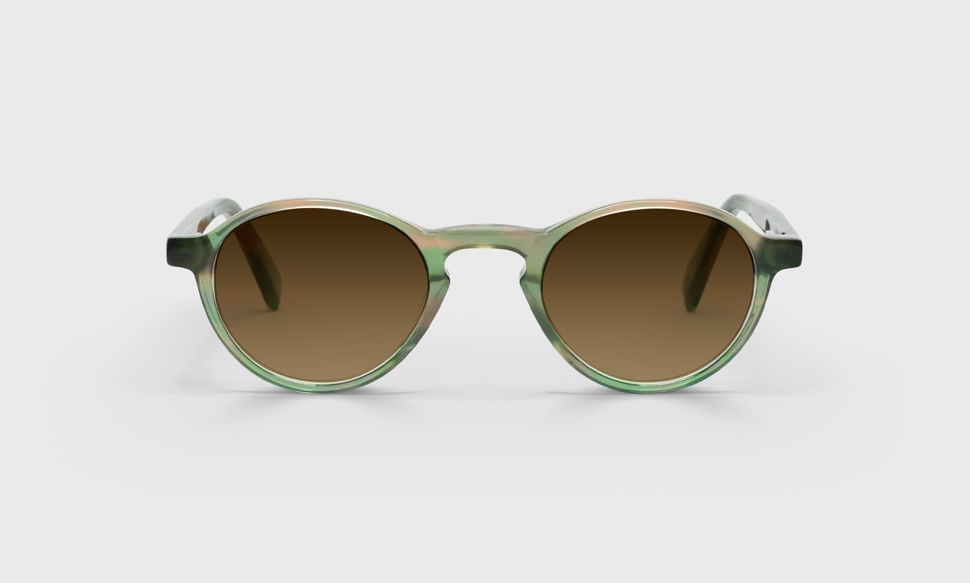 [17 - Olive Green Demi Front and Temples]