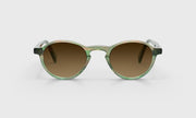 17 - Olive Green Demi Front and Temples