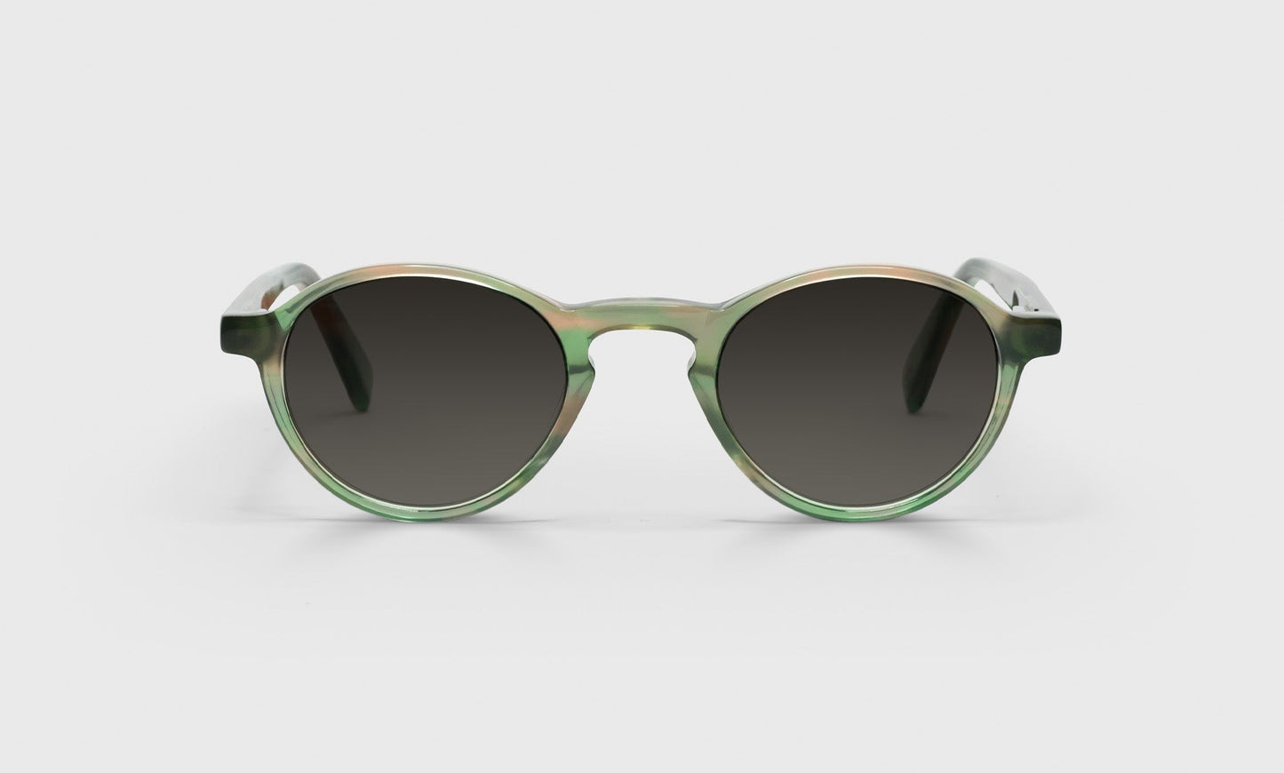 [17 - Olive Green Demi Front and Temples]