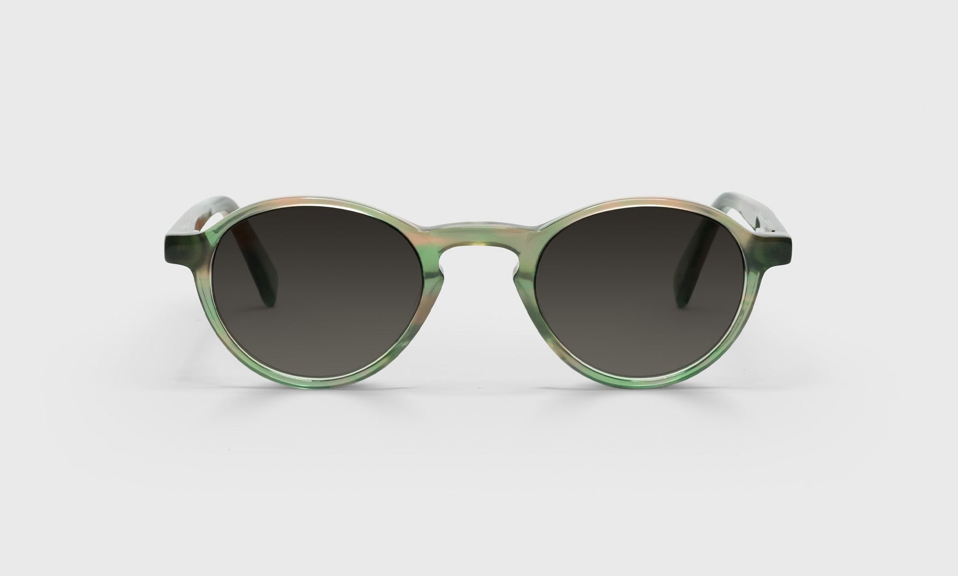[17 - Olive Green Demi Front and Temples]