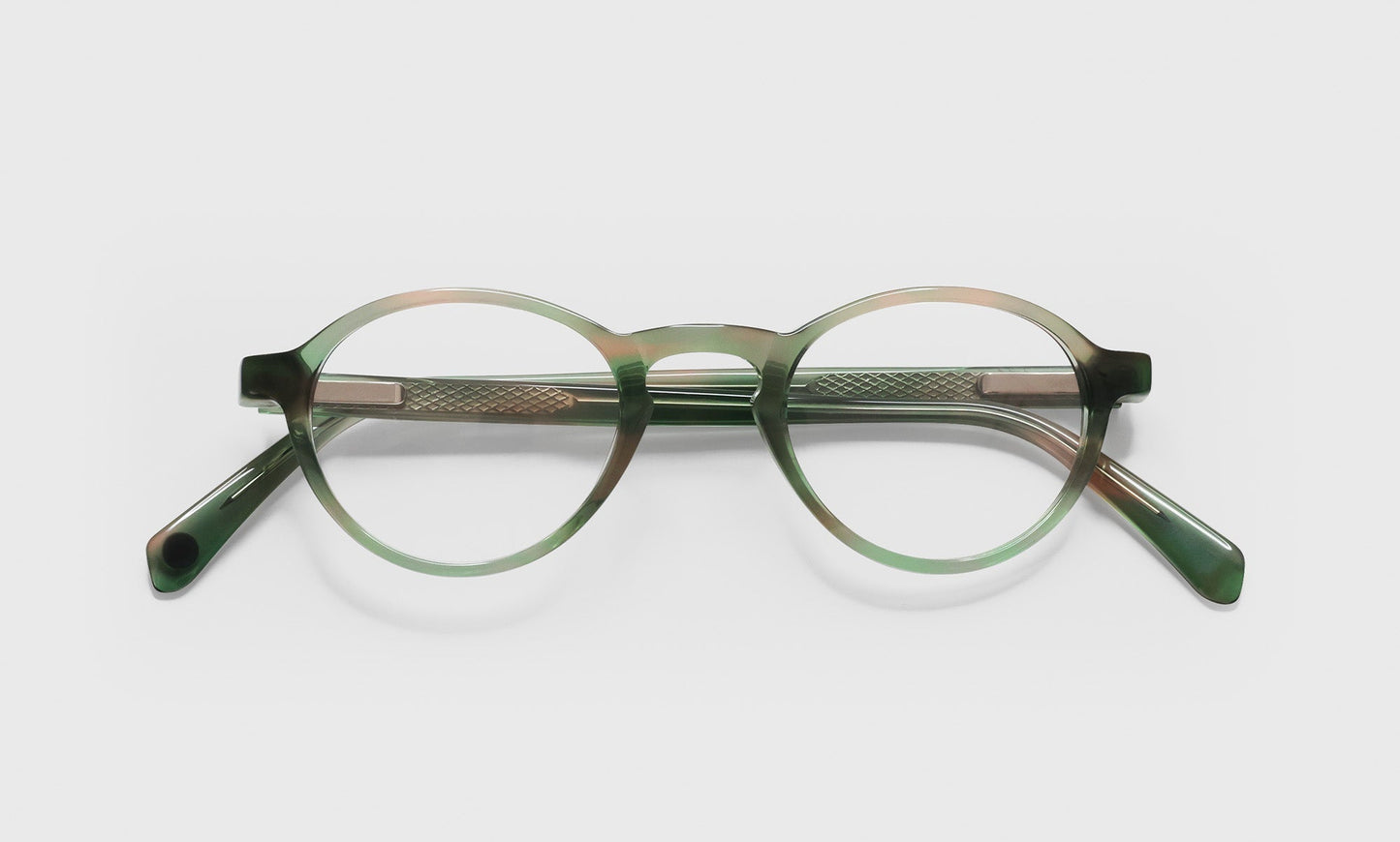 [17 - Olive Green Demi Front and Temples]