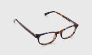 09 - Navy and Mahogany Tortoise Front and Temples