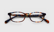 09 - Navy and Mahogany Tortoise Front and Temples