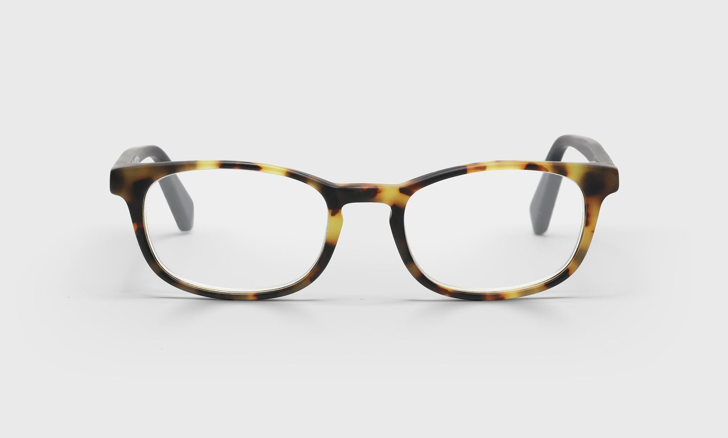 [18 - Matte Tortoise Front With Black Matte Temples]