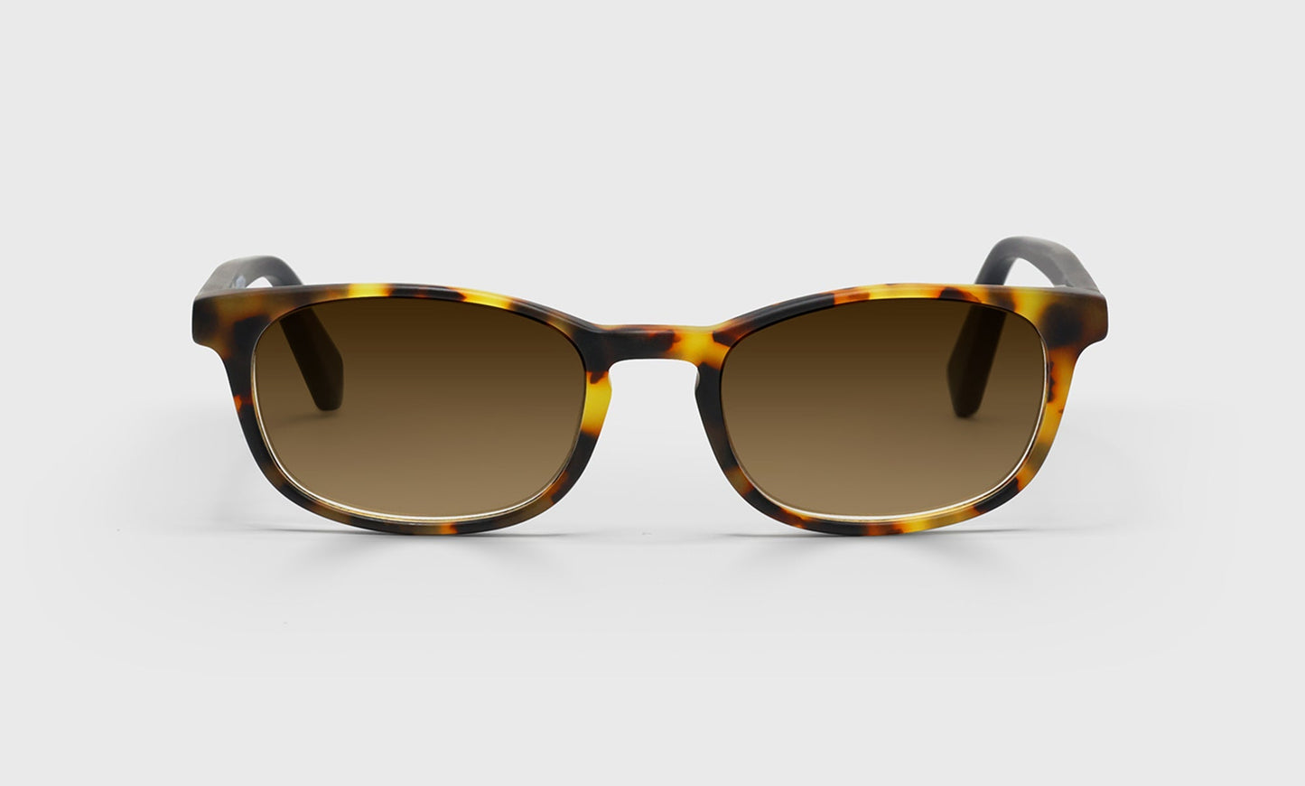 [18 - Matte Tortoise Front With Black Matte Temples]