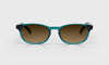 [59 - Teal Transparent Front and Temples]