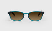 59 - Teal Transparent Front and Temples