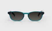 59 - Teal Transparent Front and Temples