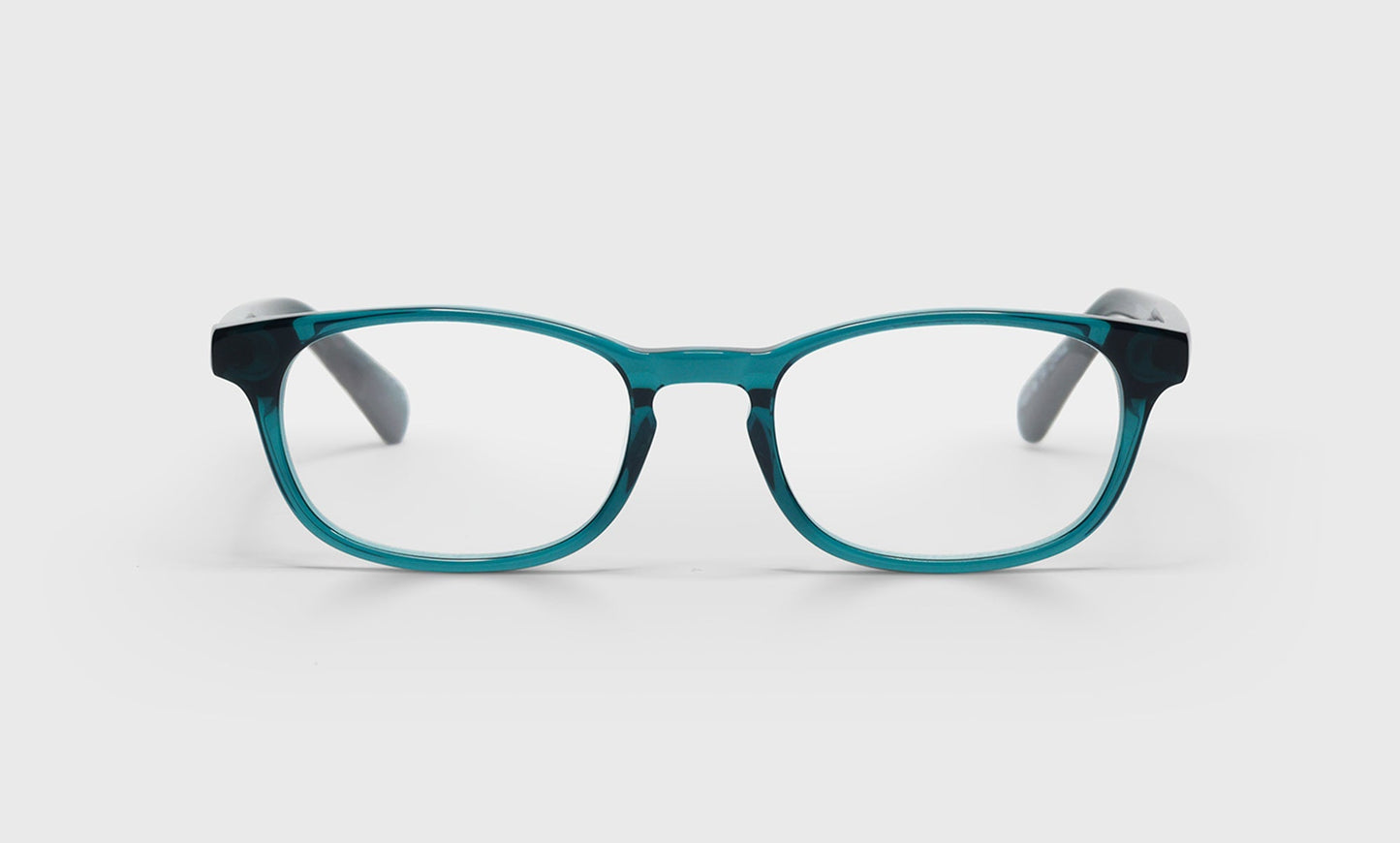 [59 - Teal Transparent Front and Temples]