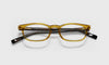 [77 - Orange Crystal Front with Tortoise Temples]