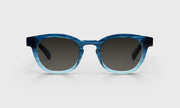 11 - Blue Fade Crystal Front with Blue Temples