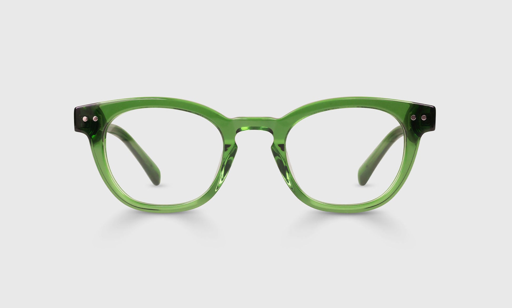 [12 - Forest Green Crystal Front and Temples]