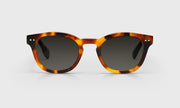 21 - Orange Tortoise Front with Black Temples