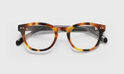 21 - Orange Tortoise Front with Black Temples