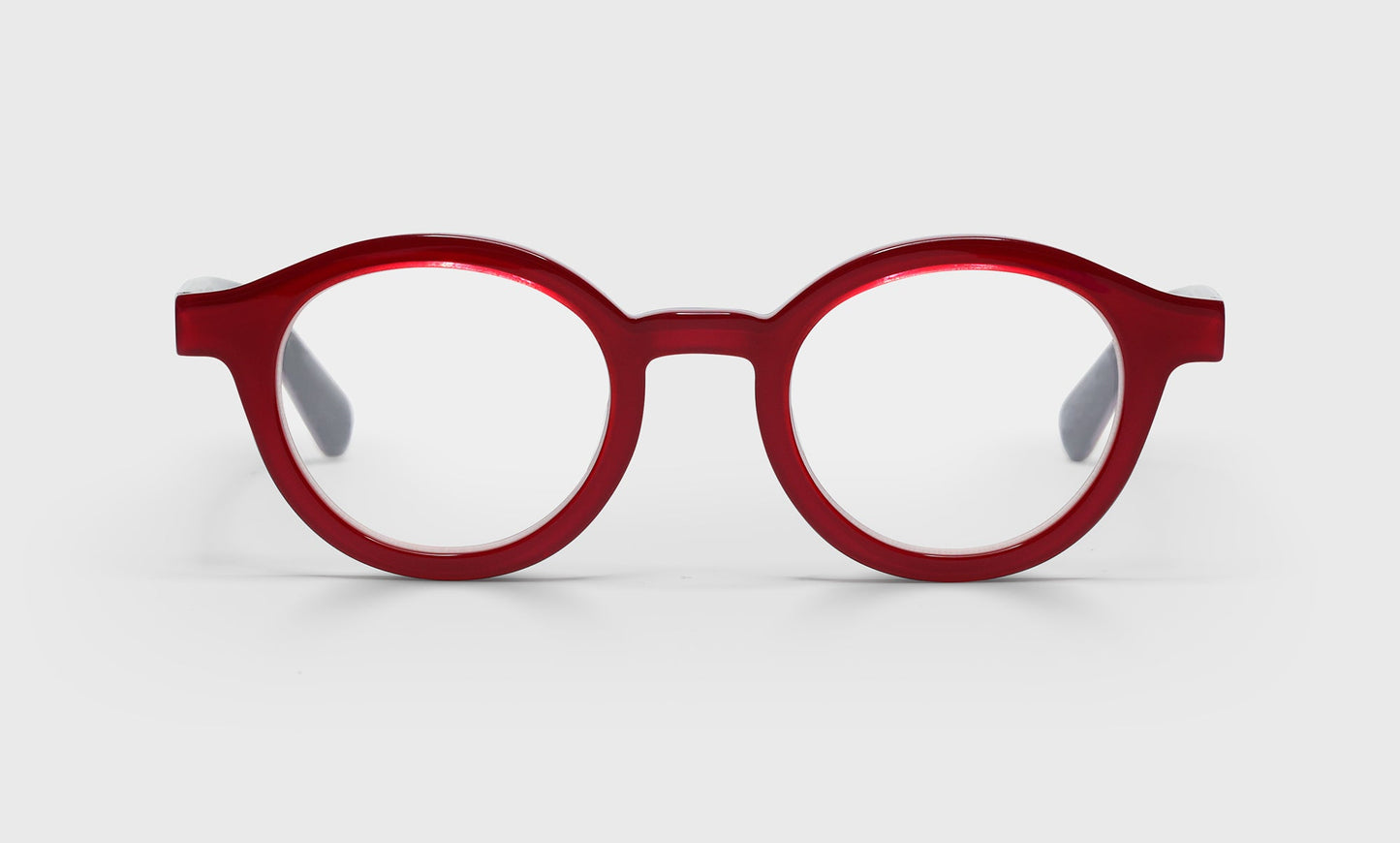 [02 - Layered Raspberry Front with Layered Grey Temples]