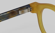 77 - Yellow Front with Blue and Brown Chop Temples