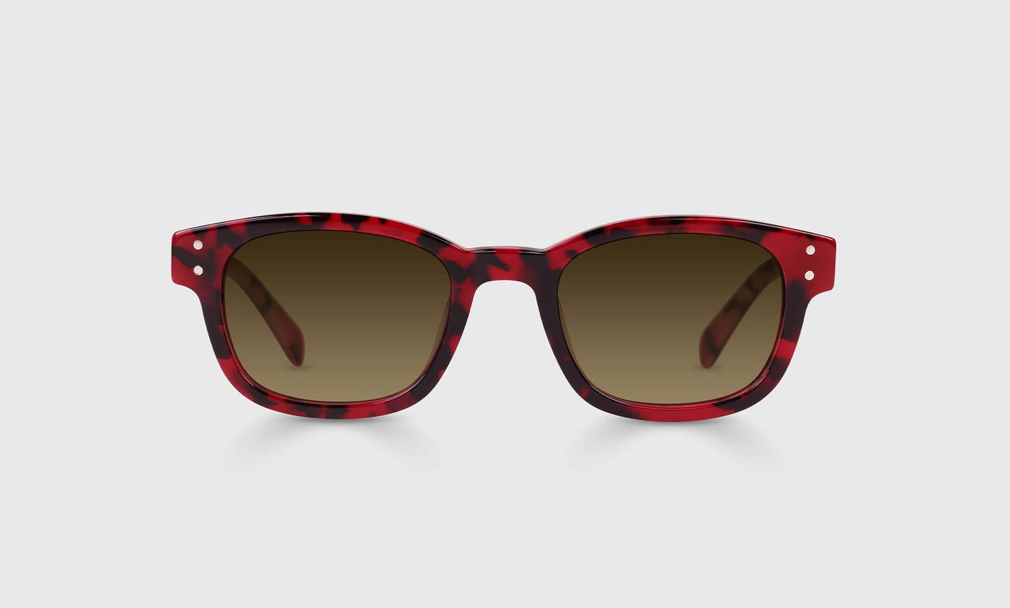 [06 - Poppy Red Tortoise Front and Temples]