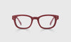 [14 - Crimson Woodgrain Front and Temples]