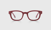 14 - Crimson Woodgrain Front and Temples