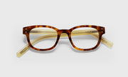 T15 - Tortoise Front with Clear Temples